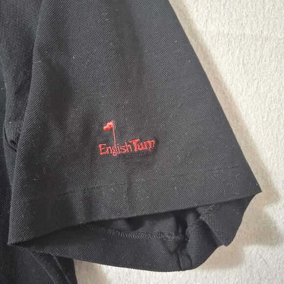 Polo Golf  Ralph Lauren Shirt Mens Large Black Blue Lot Of 2 Casual Preppy - Picture 5 of 14